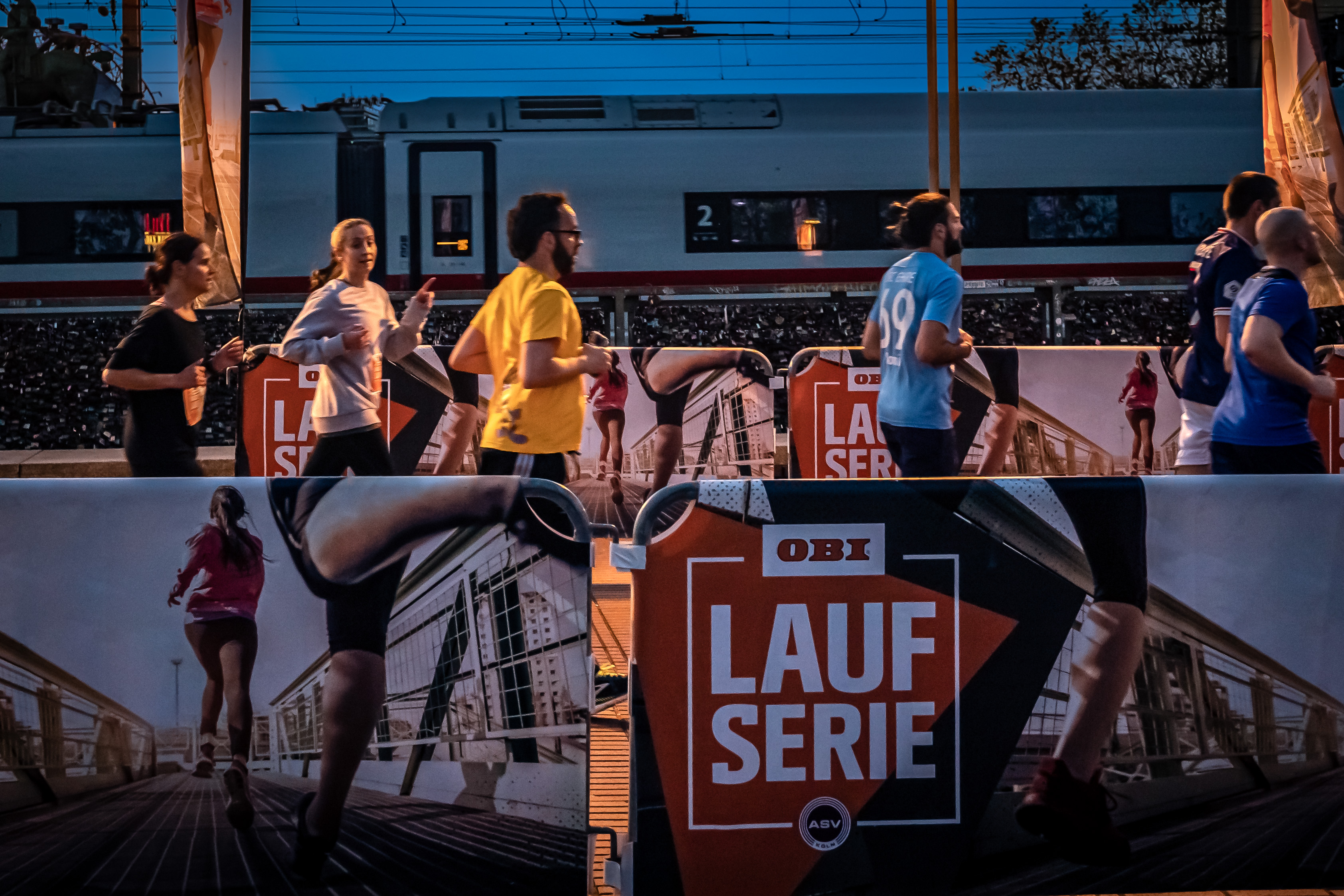 OBI Nachtlauf 2023 lockt mehr als 1.700 Sportler:innen in die Kölner Traumkulisse, OBI Group ...